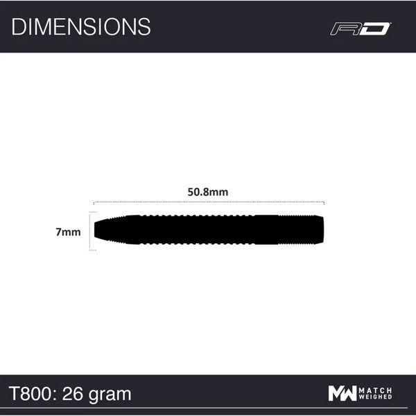 Red Dragon T-800 - 26 Gramm