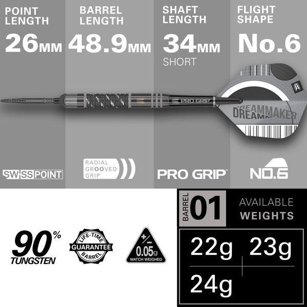 Target DIMITRI VAN DEN BERGH 'Dreammaker'  -  90 % x Echo - 22 Gramm