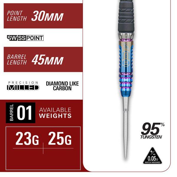 Target HARUKI MURAMATSU 'Rising Sun' Gen 10 - Swiss Point - 23 Gramm
