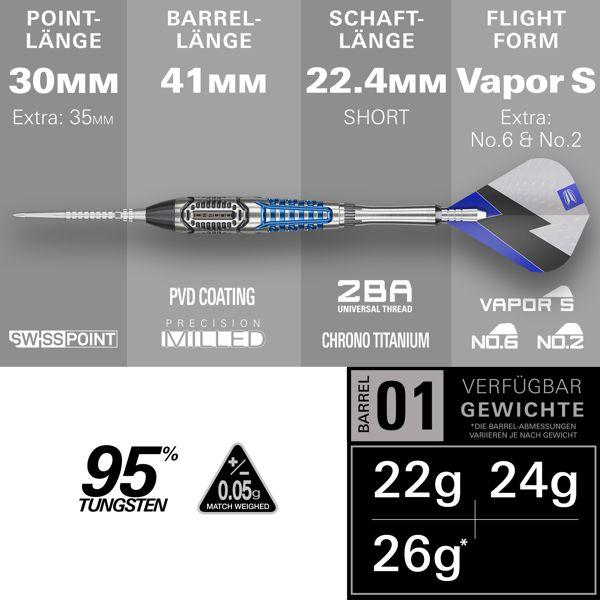Target PHIL TAYLOR POWER  Chrono   -   26 Gramm