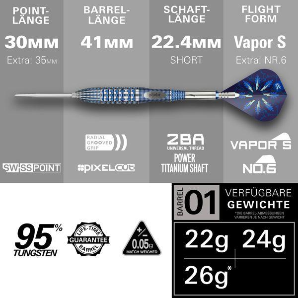 Target PHIL TAYLOR POWER Gx2 - 22 Gramm