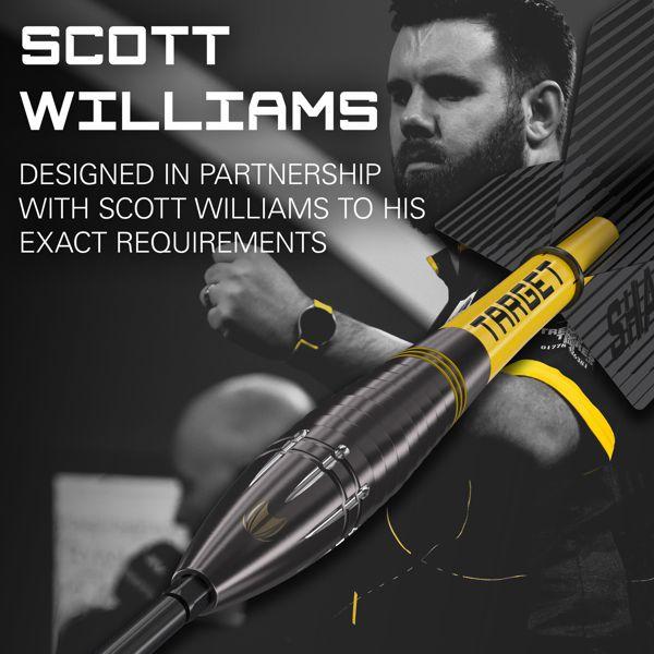 Target SCOTT WILLIAMS 'Shaggy'  -  Black - 25 Gramm