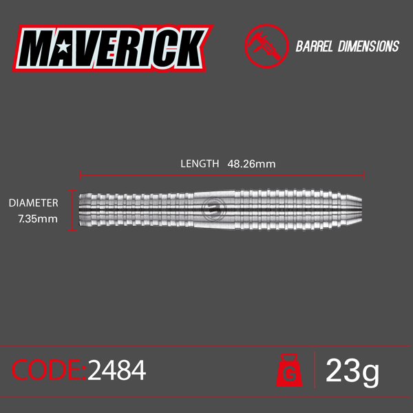 Winmau MAVERICK - 23 Gramm