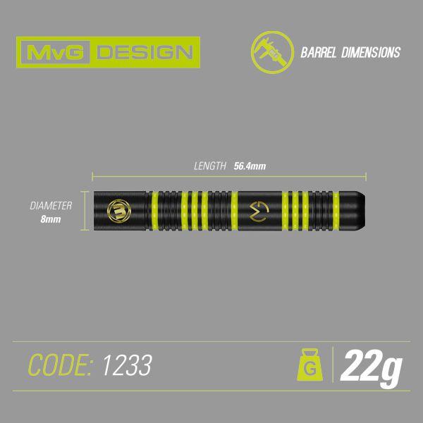Winmau MICHAEL VAN GERWEN 'Ambition' - 22 Gramm