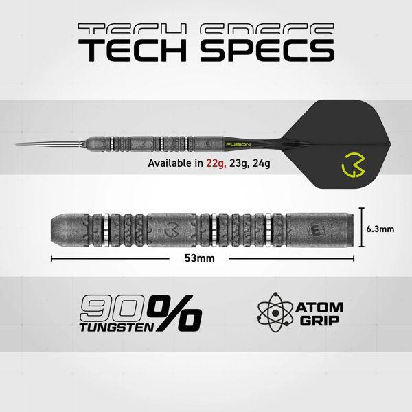 Winmau MICHAEL VAN GERWEN 'Signature Edition' - Switch Point - 22 Gramm