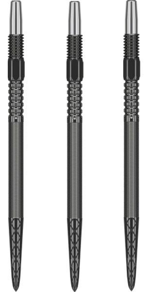 Target SWISS DX POINTS   -   Black   -   40 mm