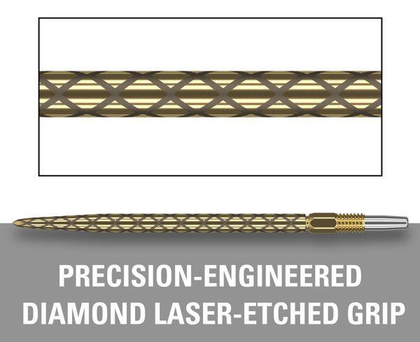 Target SWISS DIAMOND PRO Points   -   GOLD  -   30 mm