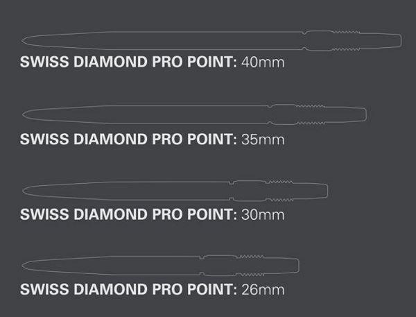 Target SWISS DIAMOND PRO Points   -   GOLD  -   30 mm