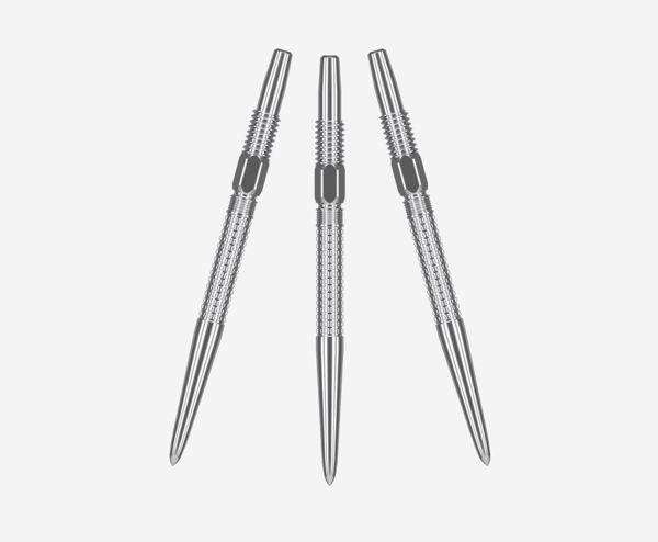 Target SWISS GRD Points   -   Silver  -   26 mm